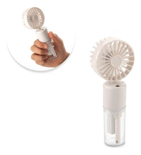 VENTILADOR CON NIEBLA DE AGUA