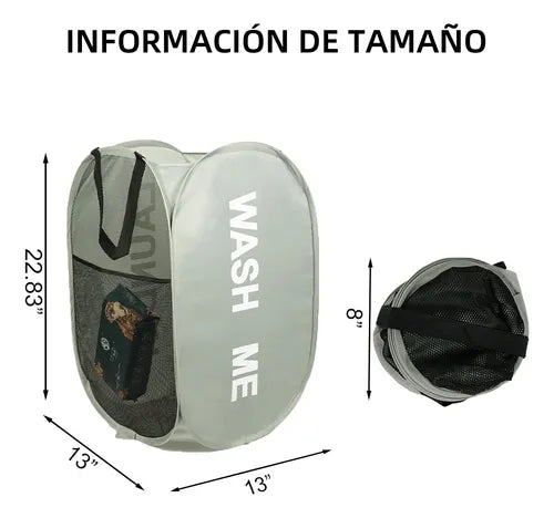 CESTO DE ROPA SUCIA PLEGABLE