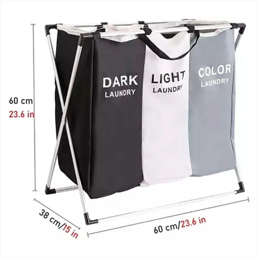 ORGANIZADOR DE ROPA -3 COMPARTIMIENTOS