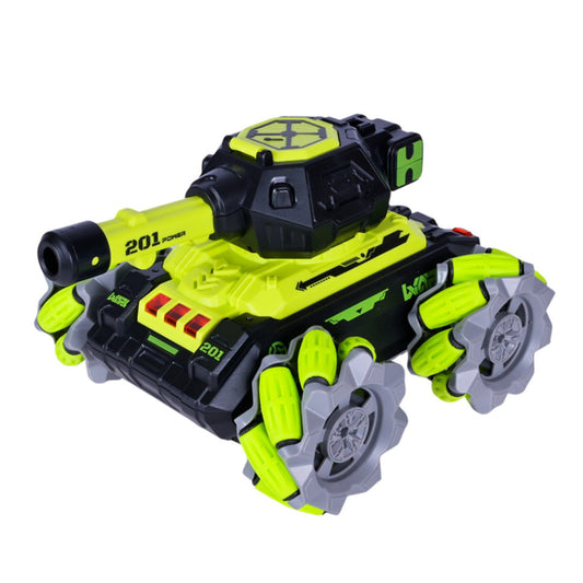 CARRO TANQUE CONTROL REMOTO LANZA BALAS