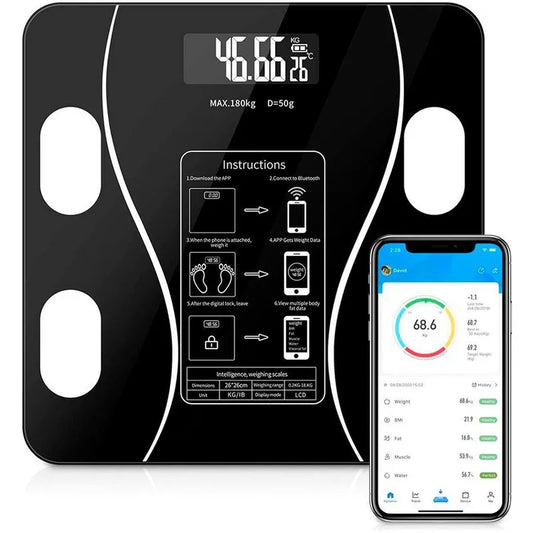BASCULA INTELIGENTE BLUETOOTH DIGITAL C3