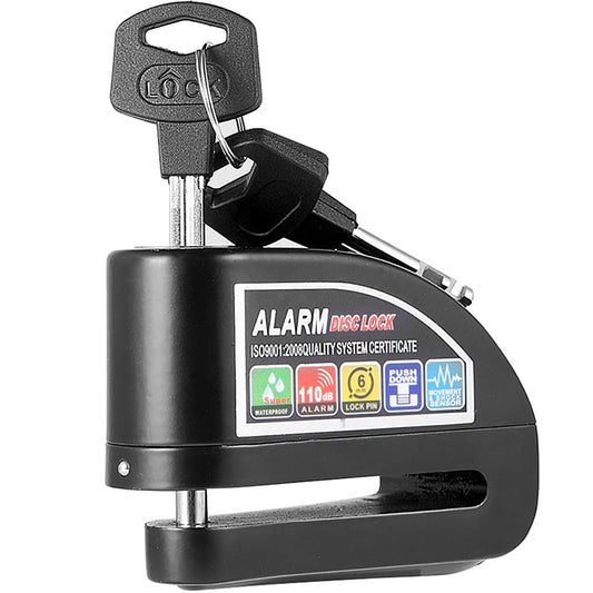 CANDADO DE SEGURIDAD CON ALARMA PARA MOTO