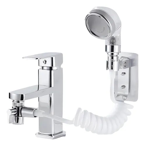 ADAPTADOR GRIFO MANGUERA FLEXIBLE SOPORTE PARED COCINA O BAÑO