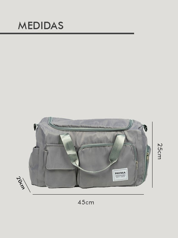 MALETA VIAJERA OVALADA BL-605