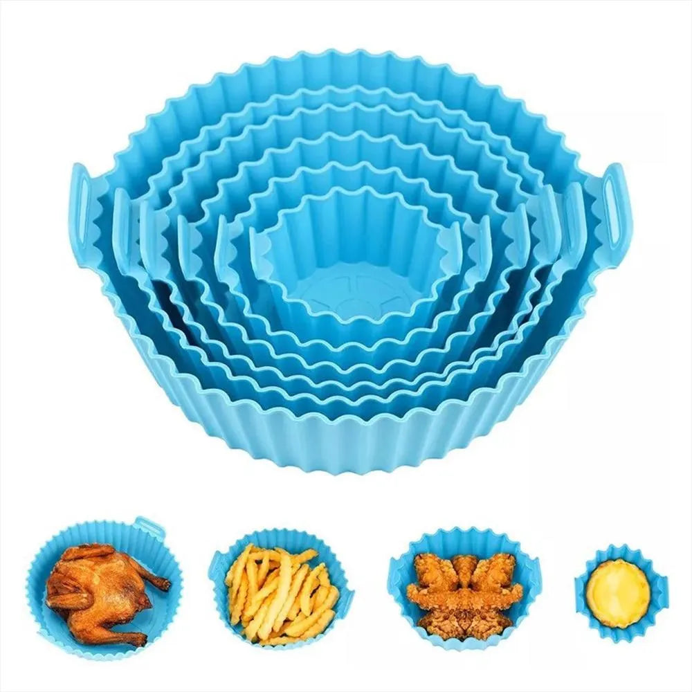 MOLDE SILICONA AIR FRYER 6pcs