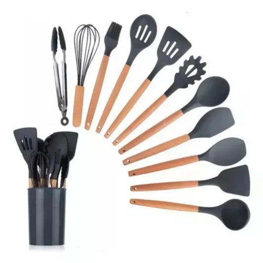 SET DE UTENSILIOS DE COCINA 12 PIEZAS