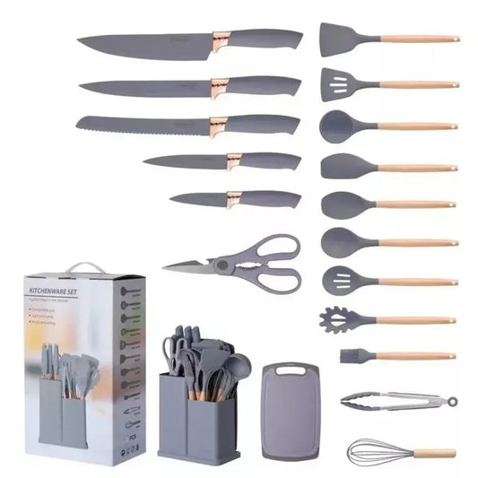 SET UTENSILIOS DE COCINA 18 PIEZAS