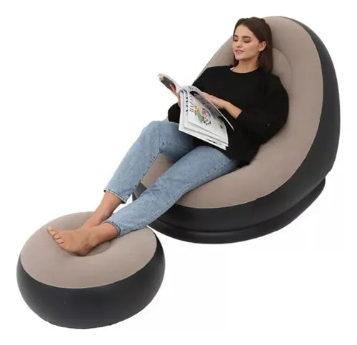 SILLON INFLABLE PUF